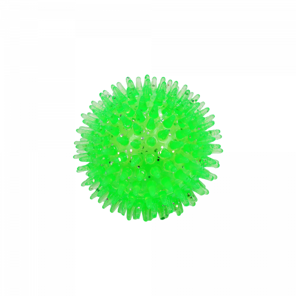 JUGUETE PELOTA GLITTER C/SQUEAKER COLORES SURTIDOS