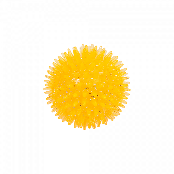 JUGUETE PELOTA GLITTER C/SQUEAKER COLORES SURTIDOS