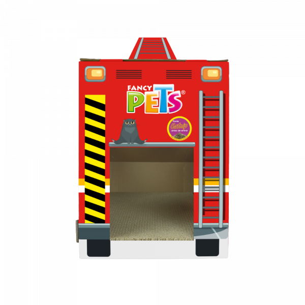 CAMION DE BOMBEROS C/RASCADOR PARA GATO