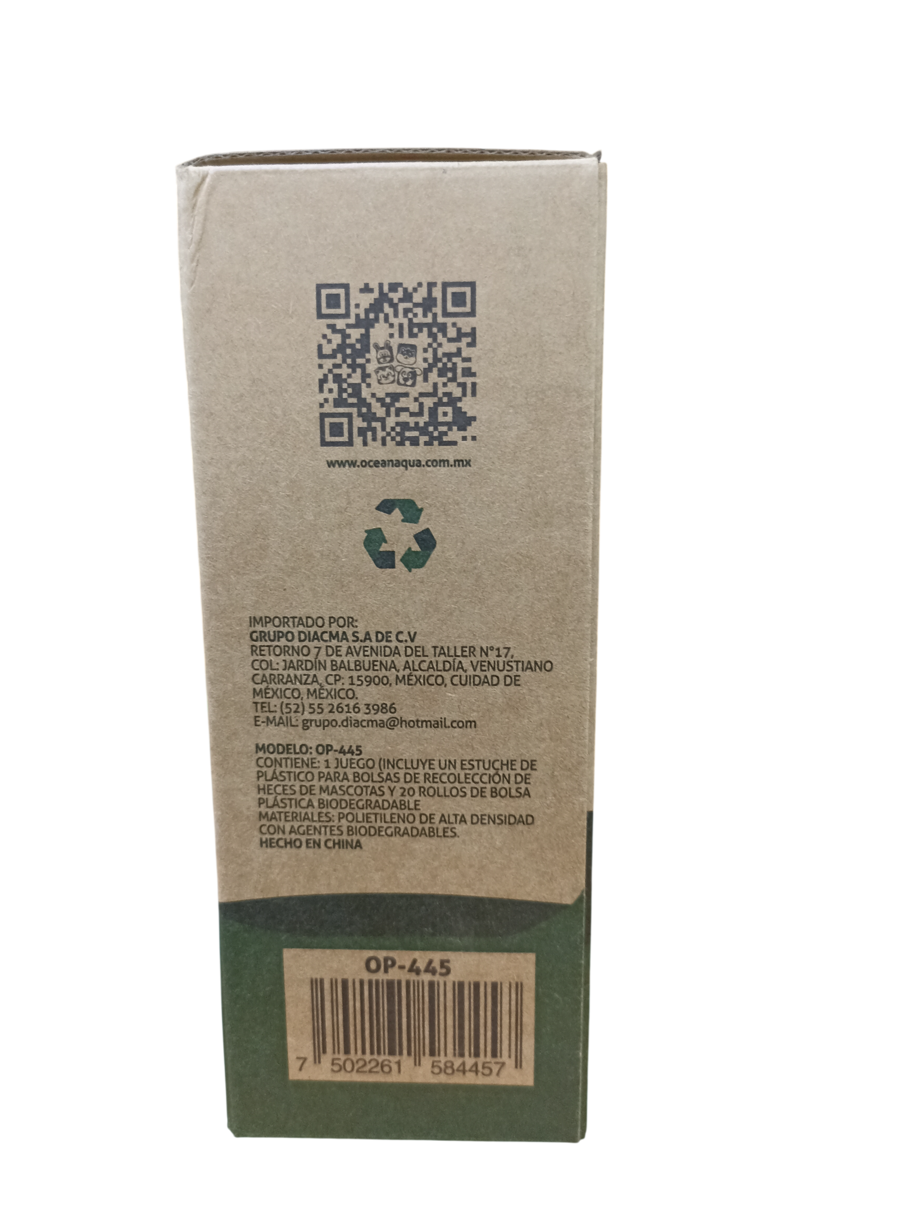 BOLSAS BIODEGRADABLES C/20 ROLLOS 300 BOLSAS