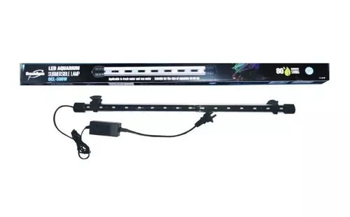 Lámpara Pecera 50cm Azul/blanco Ocean Aqua Ocl-50bw