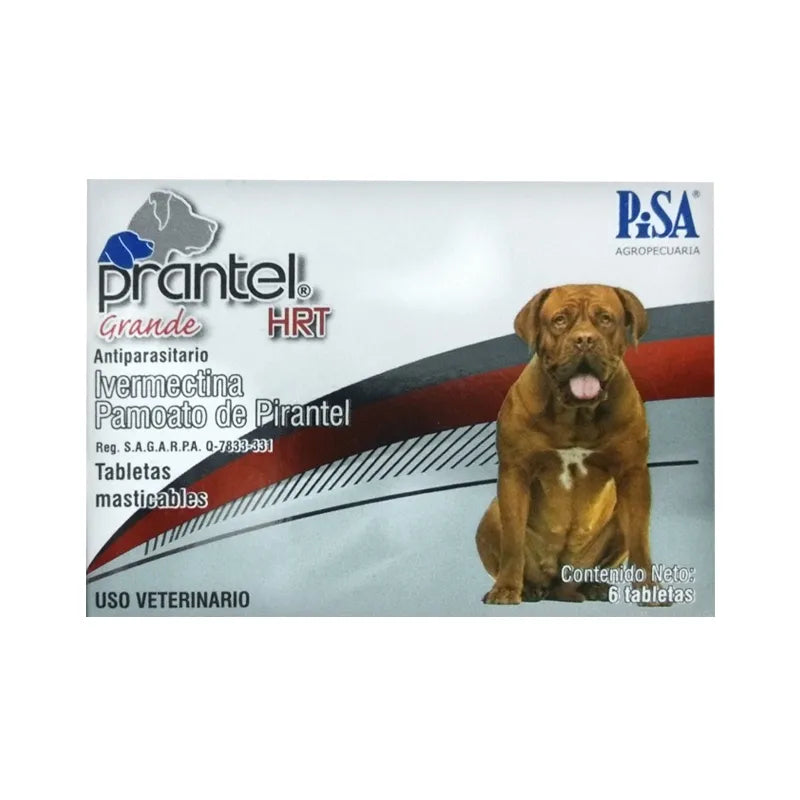 PRANTEL® HRT TABLETAS MASTICABLES