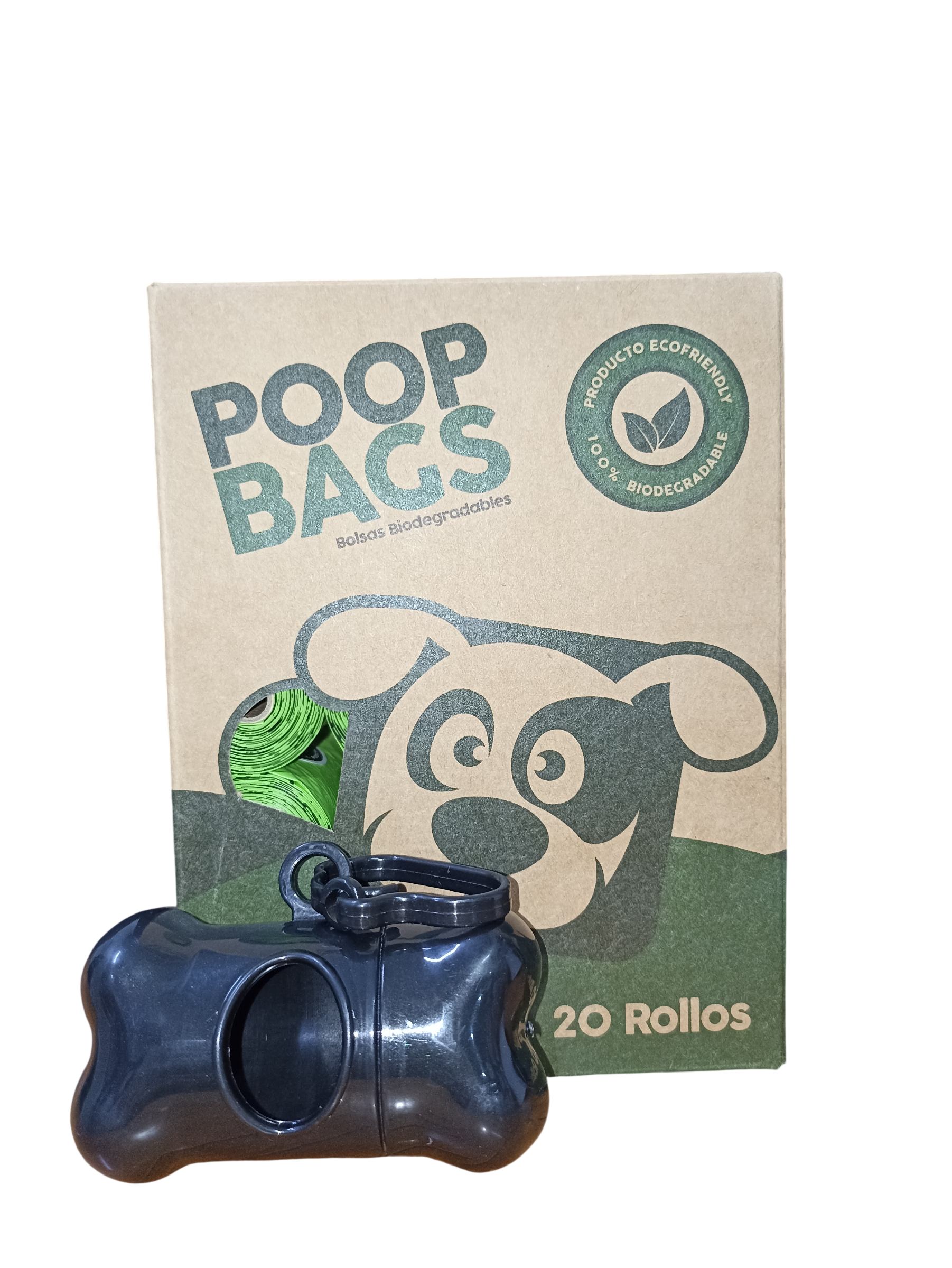 BOLSAS BIODEGRADABLES C/20 ROLLOS 300 BOLSAS