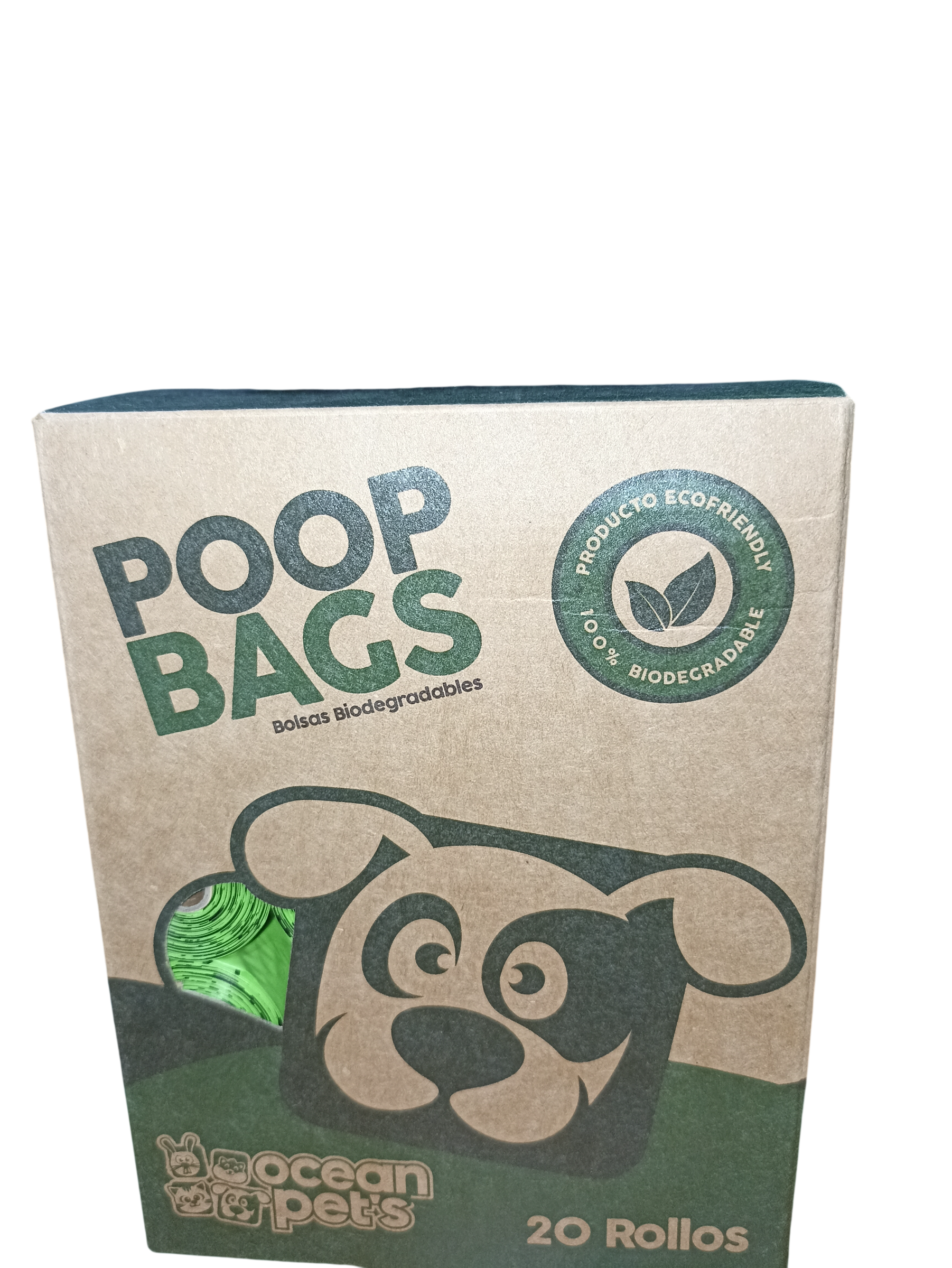BOLSAS BIODEGRADABLES C/20 ROLLOS 300 BOLSAS
