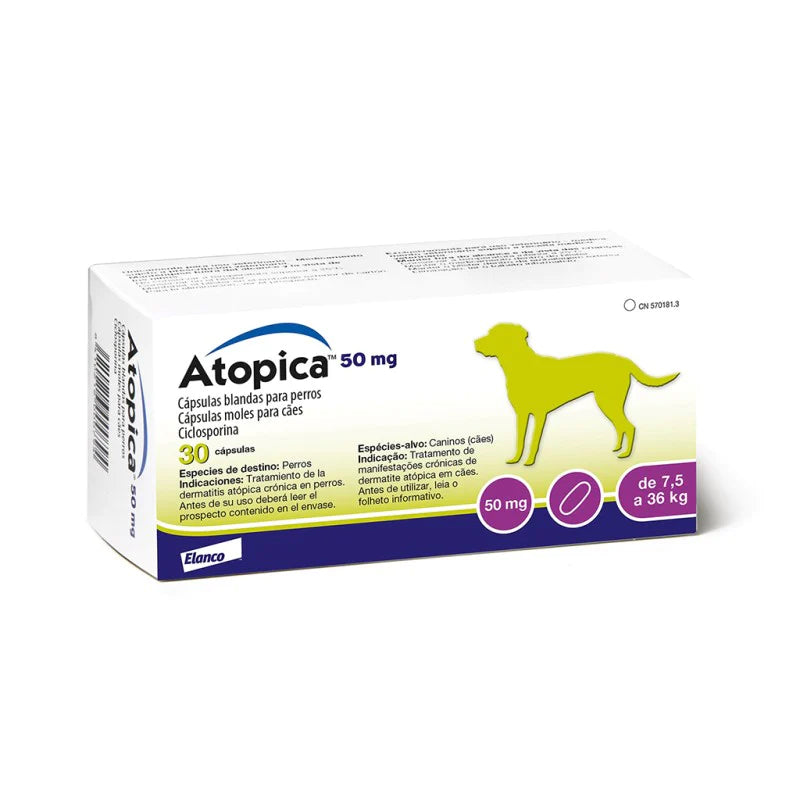 Atopica Perros 30 Tabs Elanco