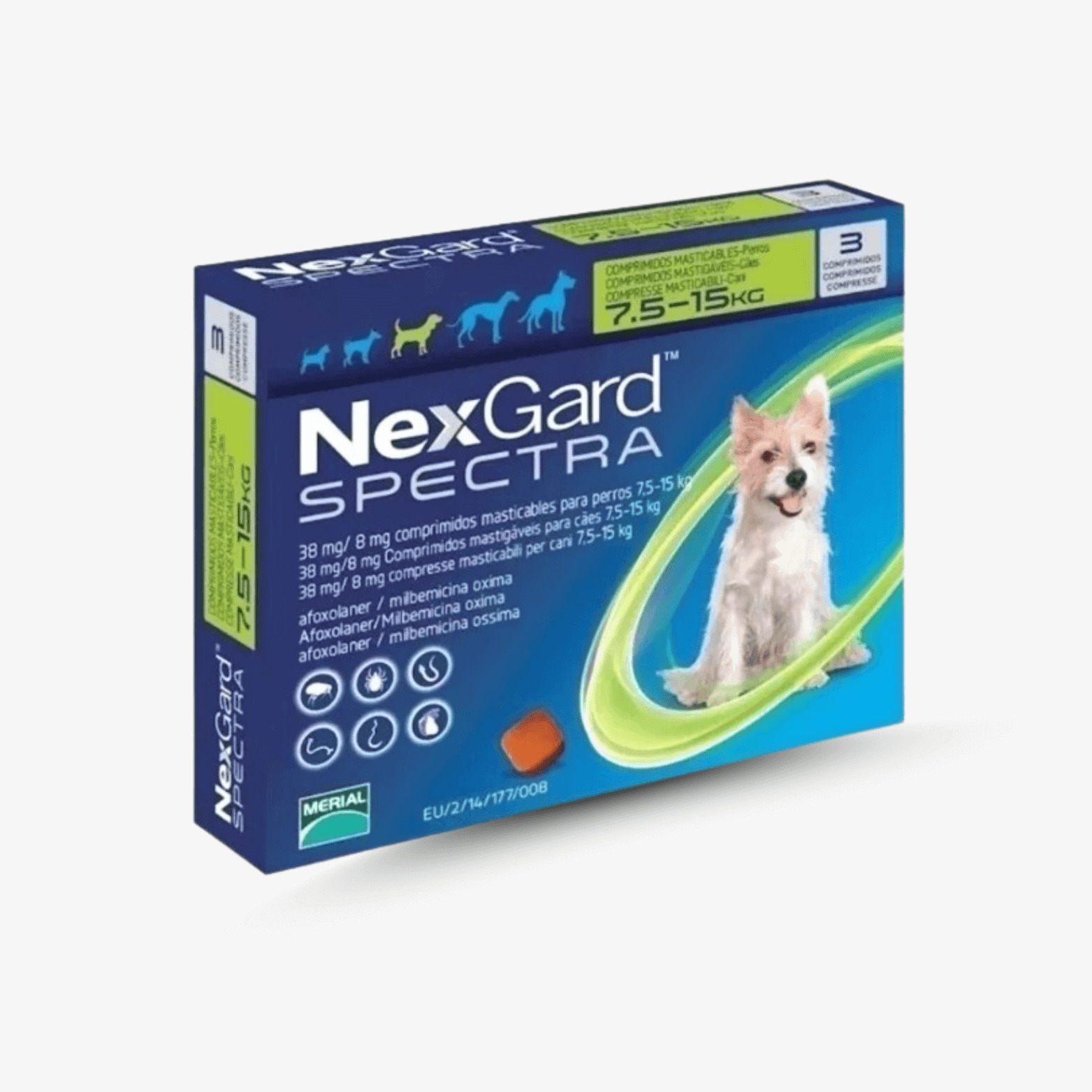 Nexgard Spectra 3 Tabletas