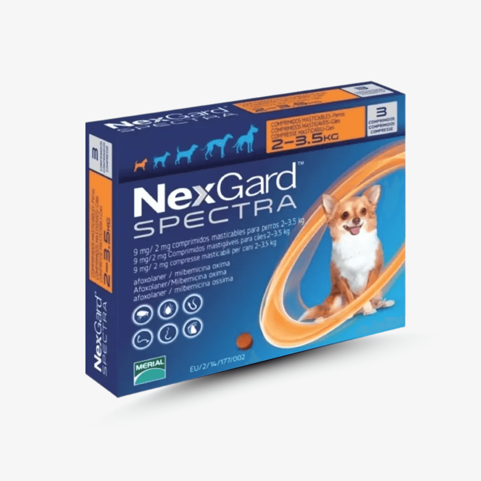 Nexgard Spectra 3 Tabletas